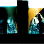 Izabela Pluta, Blue spectrum and descent 4 (Variation 2), 2020