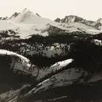 Ansel Adams, Cloud and Mountain, Marion Lake, Southern Sierra, c. 1925