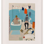 Eline Rausenberger, Rode keuken, 1969