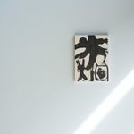 石川九楊 Ishikawa Kyuyoh (b. 1945), 呵凍　Katō (Working at Calligraphy Through the Cold)