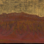 Half-Moon Plate with Patchwork Design｜寄継半月皿, 2023