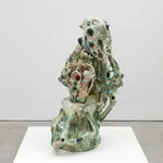 Louis Fratino, Reclining nude with crossed legs, 2025