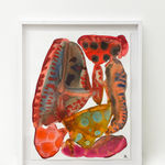 Emily Wise, Celestial Blues, 2024