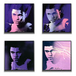 Simon Bull, Shadow Boxer, Metal Print, 2017