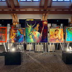 Simon Bull, Shadow Boxer, Metal Print, 2017