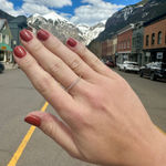 Diamond Eternity Band by Slate Gray Gallery studio jeweler Sloane Street