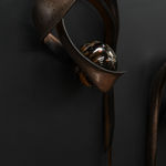 Marc Fish, Mokume Gane Small Console Table, 2023