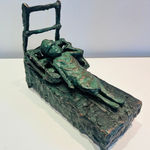 John Behan RHA, Malnourished Girl, Gaza, 2024