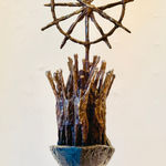 John Behan RHA, Family Coming Ashore, 2020