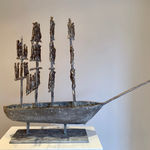 John Behan RHA, Family Coming Ashore, 2020