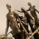 John Behan RHA, Family Coming Ashore, 2020