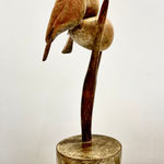 Bob Quinn, Large Lady with Puppy