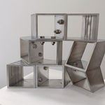 Corban Walker, Untitled (Alu Grid Bolt), 2023