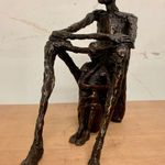 John Behan RHA, Family Coming Ashore, 2020