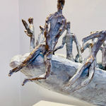 John Behan RHA, Family Coming Ashore, 2020