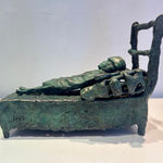 John Behan RHA, Malnourished Girl, Gaza, 2024