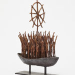 John Behan RHA, Family Coming Ashore, 2020