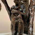 John Behan RHA, Family Coming Ashore, 2020