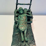 John Behan RHA, Malnourished Girl, Gaza, 2024