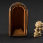 Ibibio Altarpiece Figure with encrusted patina., 1st half 20th C