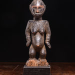 Ibibio Altarpiece Figure with encrusted patina., 1st half 20th C