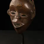 Tusk fragment carved in relief from the Kongo people of the Loango Region, DRC, 19-20th Century