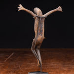 Ibibio Altarpiece Figure with encrusted patina., 1st half 20th C