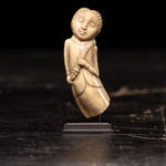 European figure (leg missing) carved by the Kongo people of the Loango Region, DRC, 19-20th Century