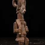 Tusk fragment carved in relief from the Kongo people of the Loango Region, DRC, 19-20th Century