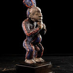 Ibibio Altarpiece Figure with encrusted patina., 1st half 20th C