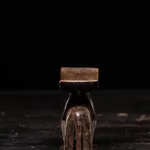 Tusk fragment carved in relief from the Kongo people of the Loango Region, DRC, 19-20th Century