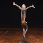 Ibibio Altarpiece Figure with encrusted patina., 1st half 20th C