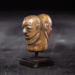 Tusk fragment carved in relief from the Kongo people of the Loango Region, DRC, 19-20th Century