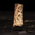 Tusk fragment carved in relief from the Kongo people of the Loango Region, DRC, 19-20th Century