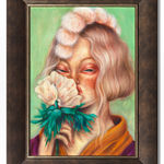 small portrait of Miss Van Muse