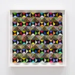 Sean Newport abstract colorful wall sculpture