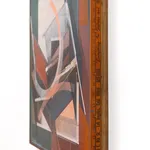 Augustine Kofie abstract painting detail