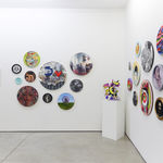 Install photo of Tondo group exhibition