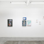 Install image of the exhibition Music Island by artist duo KeFe.