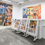 Installation shot of the group exhibition "Deadly Prey".