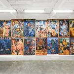 Installation shot of the group exhibition "Deadly Prey".