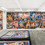 Installation shot of the group exhibition "Deadly Prey".