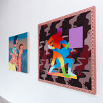 Installation image of Keya Tama's exhibition at Harman Projects Los Angeles