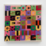 Alighiero Boetti, Bisogna essere leggeri come gli uccelli non come le piume, 1988