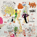 Jean-Michel Basquiat, Riddle Me This, 2022