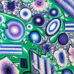 Kenny Scharf, Flores Purple, 2022