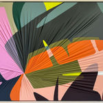 Carrie Gillen stretched fabric