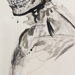 Steeven Salvat, Géranium des bois et Bruant à gorge blanche, 2024