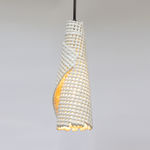 Scott Strickstein, Three Drum Lopez Chandelier (white)