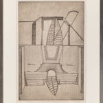 Drawing of a staircase-like structure